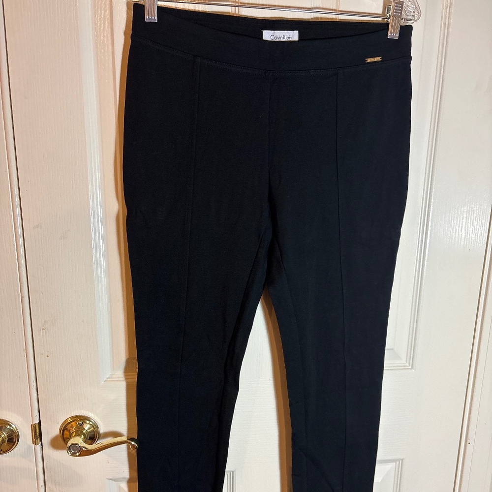 Women's Black Calvin Klein Dress Pants